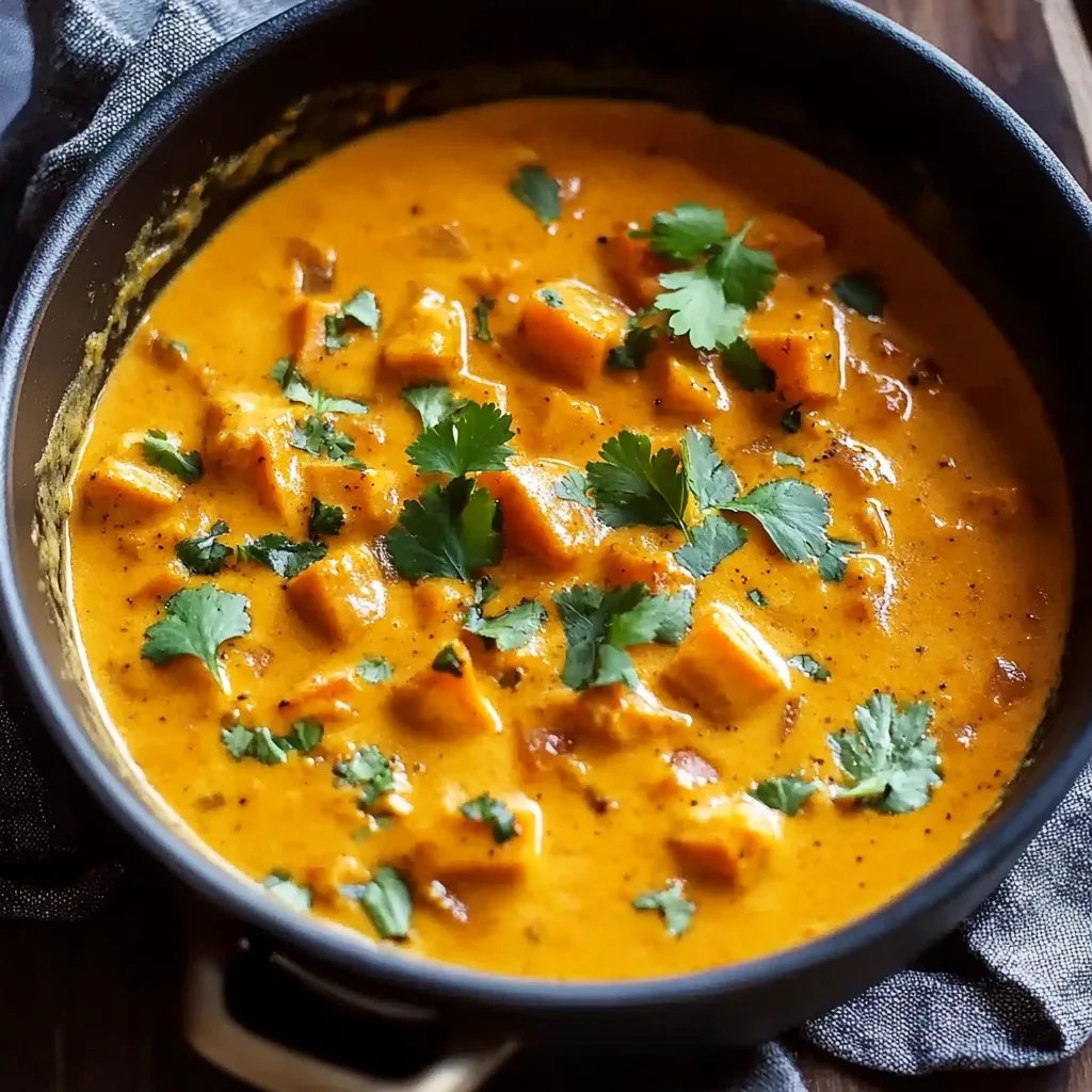 Kürbis-Curry mit Kokosmilch