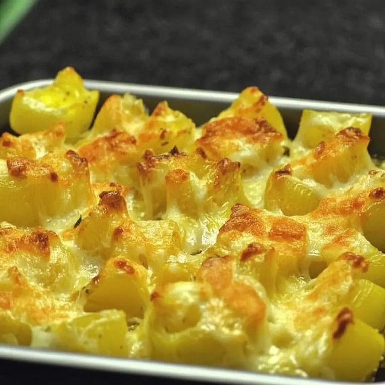 Blumenkohlauflauf mit Kartoffeln