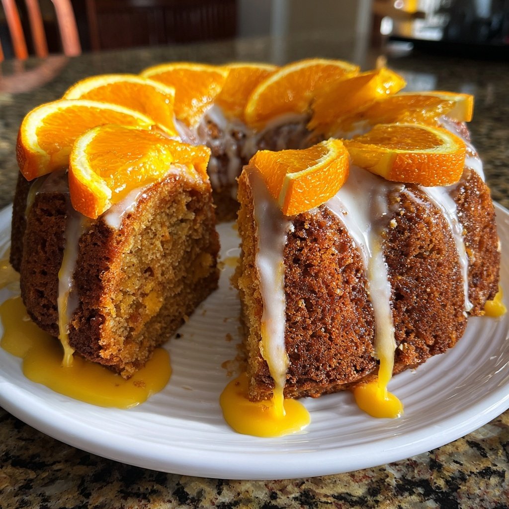 Karottenkuchen Mit Orange