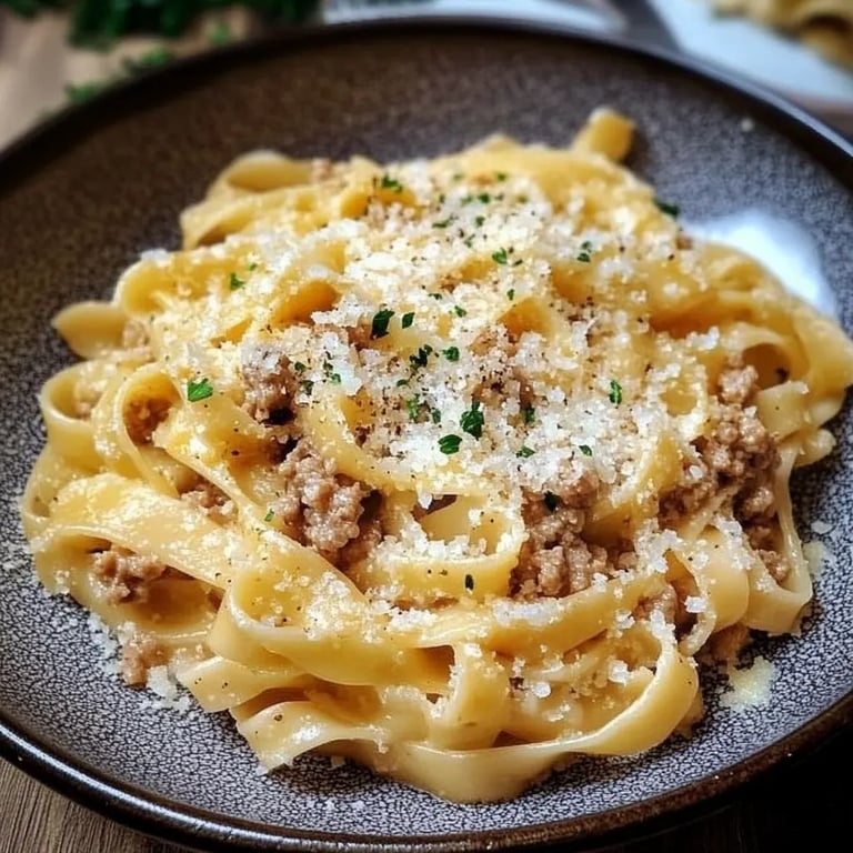 Weiße Bolognese