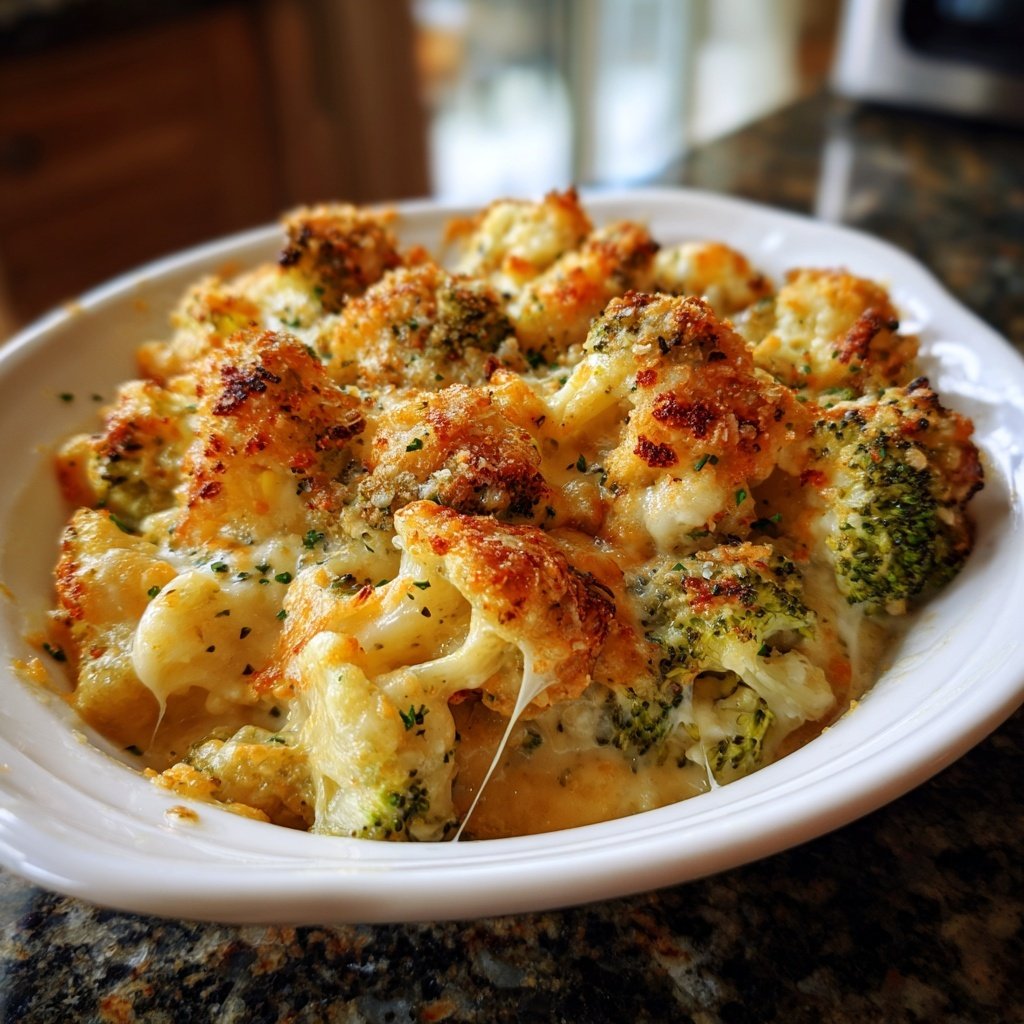 Brokkoli Auflauf Mit Käse