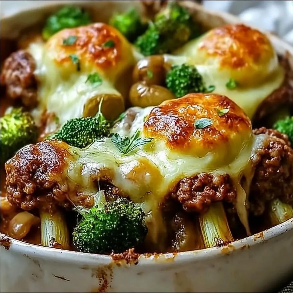 Rosenkohl Auflauf mit Hackfleisch