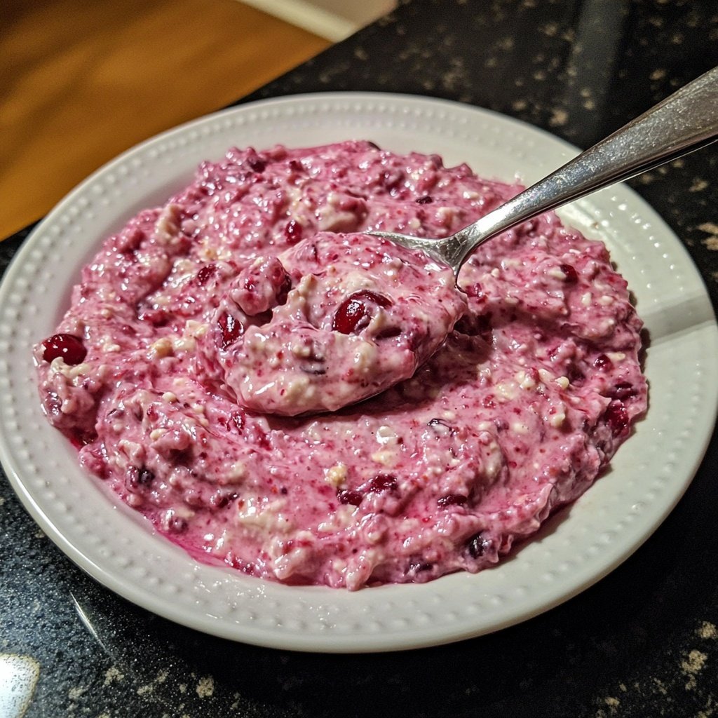 Cranberry-Curd