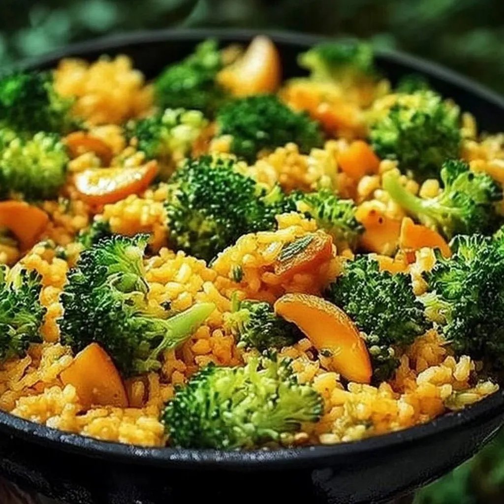 Brokkoli-Reis-Pfanne