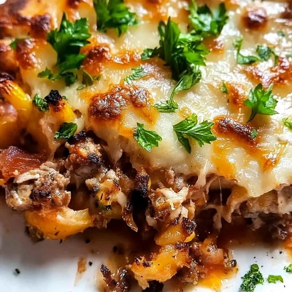 Spitzkohl-Hackfleisch-Auflauf mit Kartoffeln