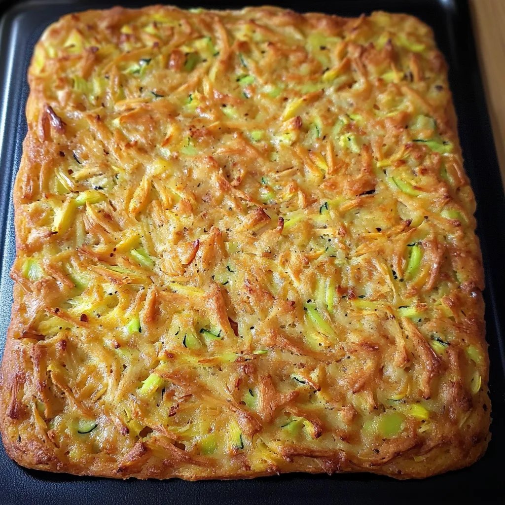 Herzhafter Zucchinikuchen