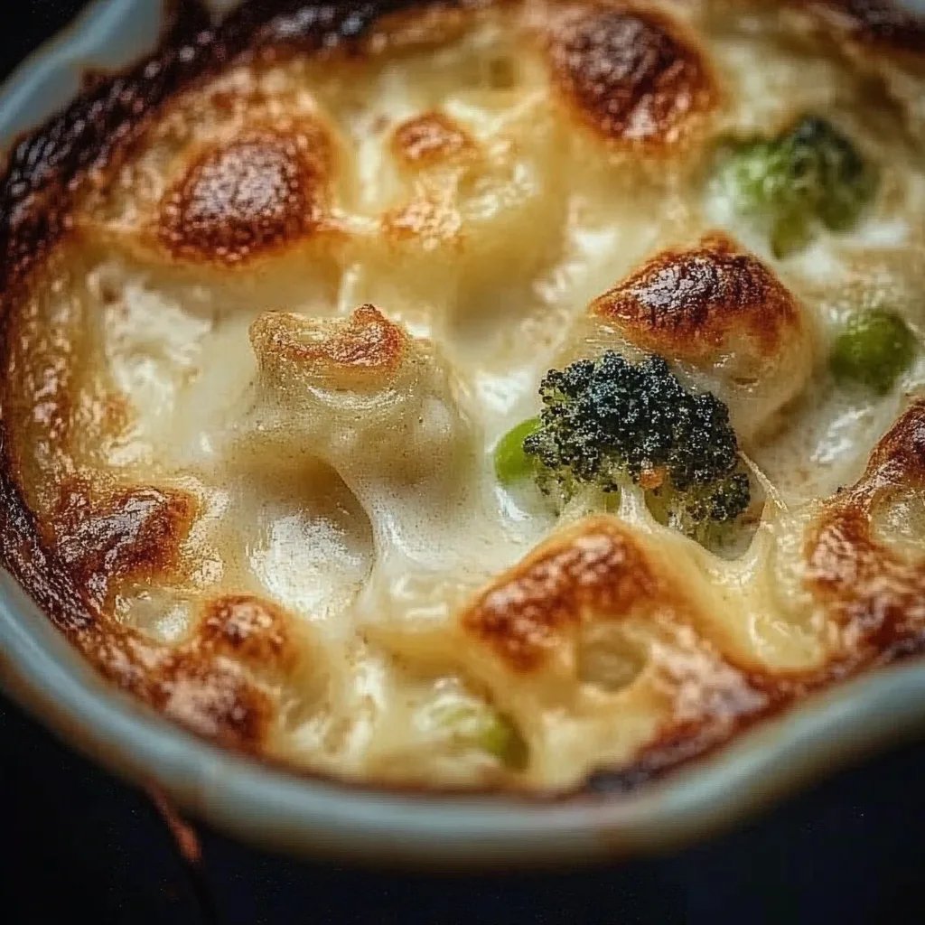 Cremiger Rosenkohl-Kartoffel-Auflauf