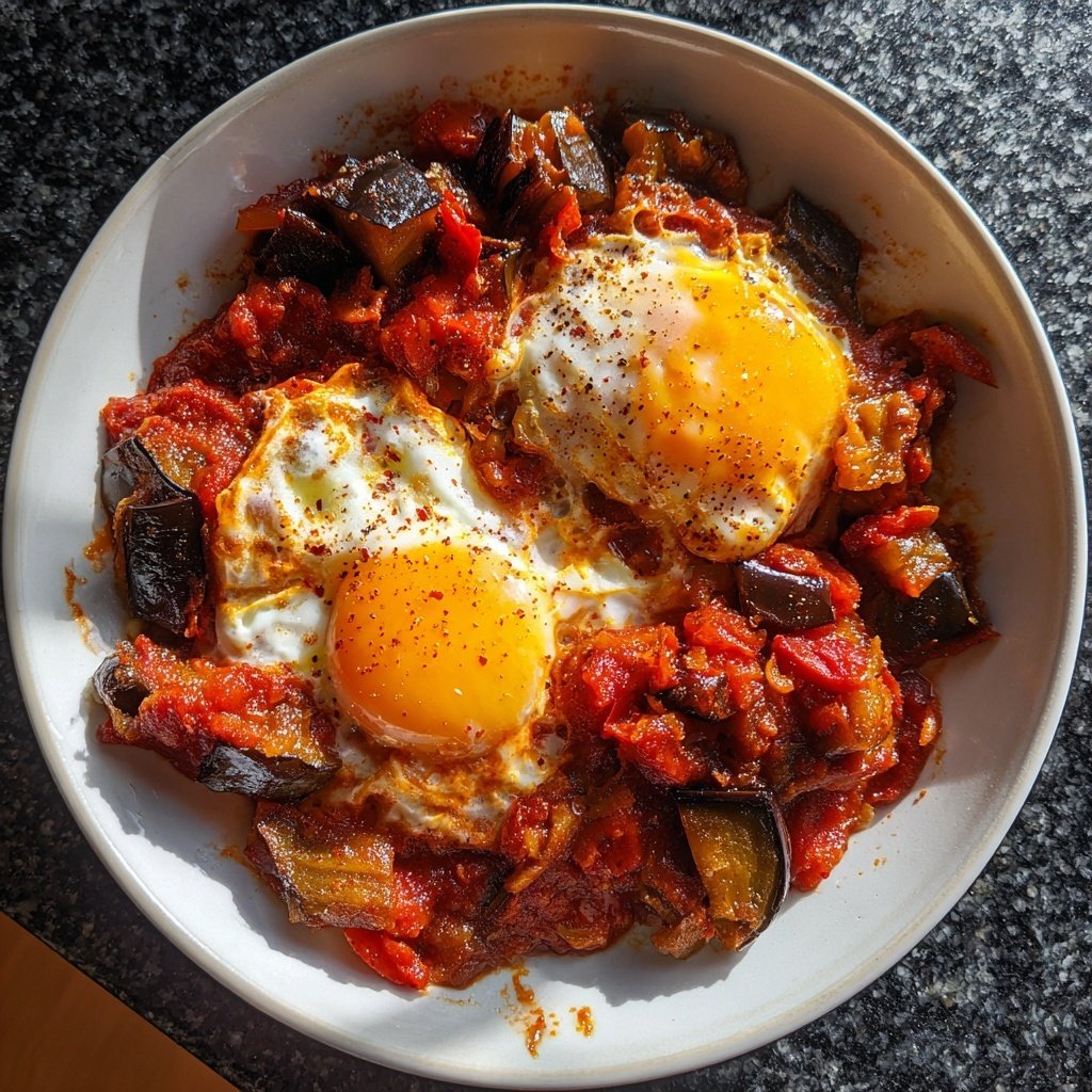 Shakshuka mit Auberginen