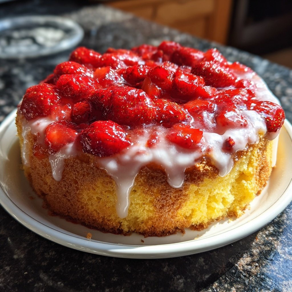 Erdbeerkuchen Vom Blech