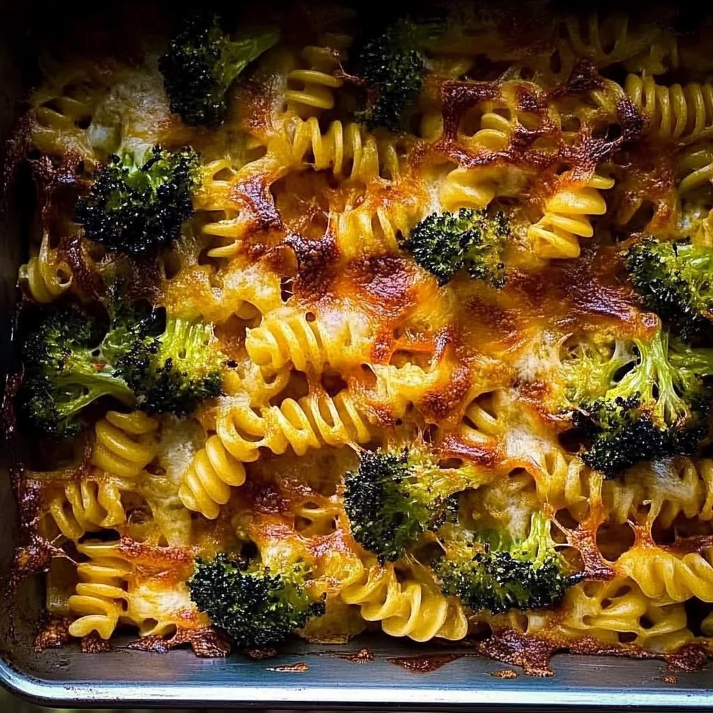 Einfacher Brokkoli-Nudelauflauf