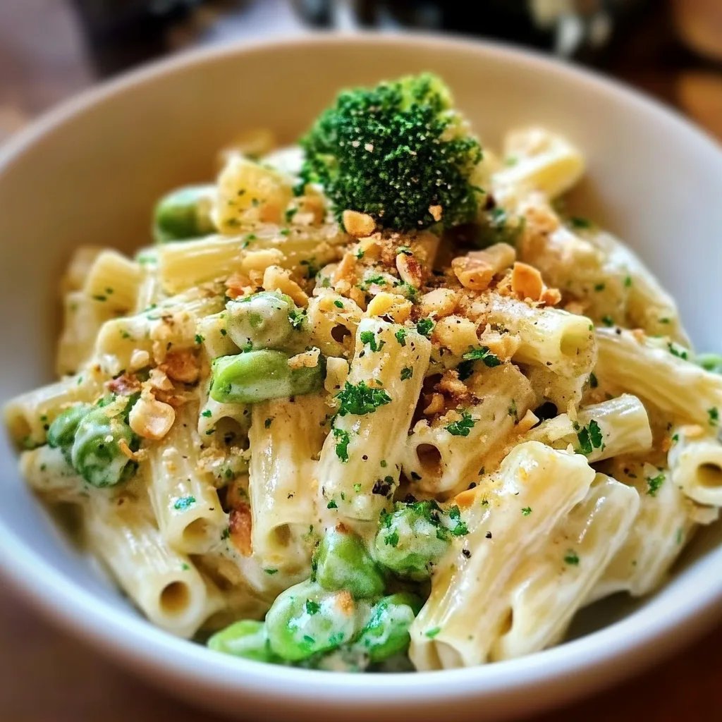 Cremige Nudeln mit Brokkoli