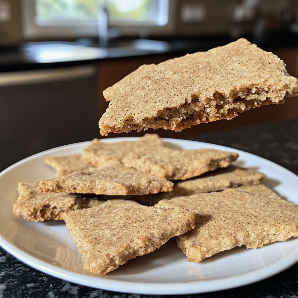 ZARTE ZIMT KEKSE MIT NUR 3 ZUTATEN