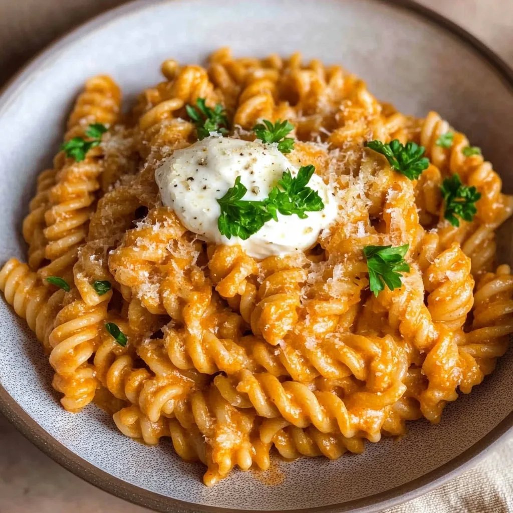 Cremige Pasta - gesund & einfach