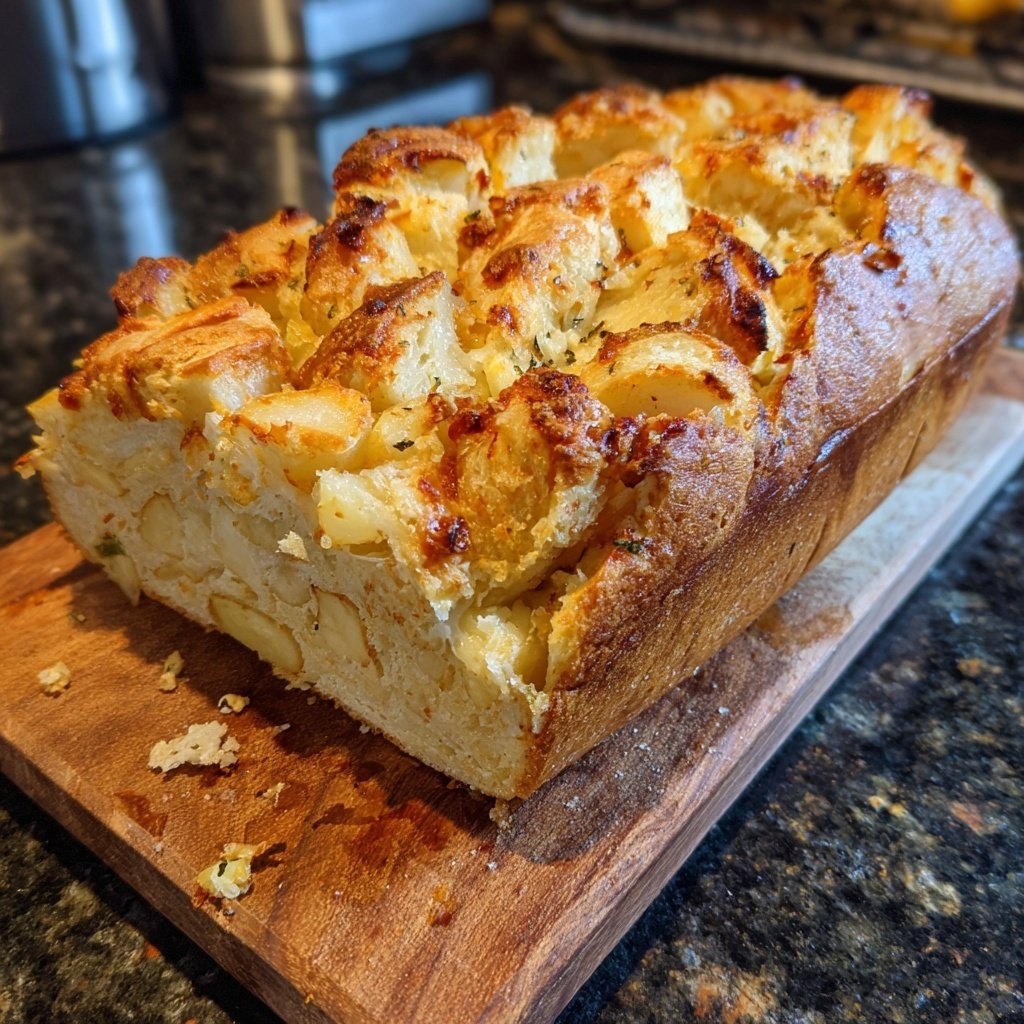 Zupfbrot Mit Kartoffel Würfeln