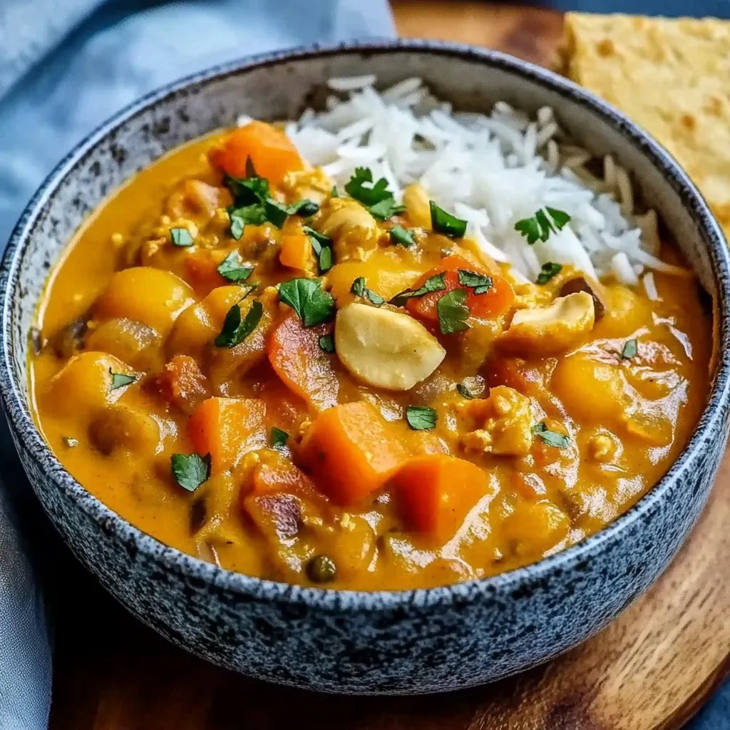 Kürbis-Curry mit Kokosmilch