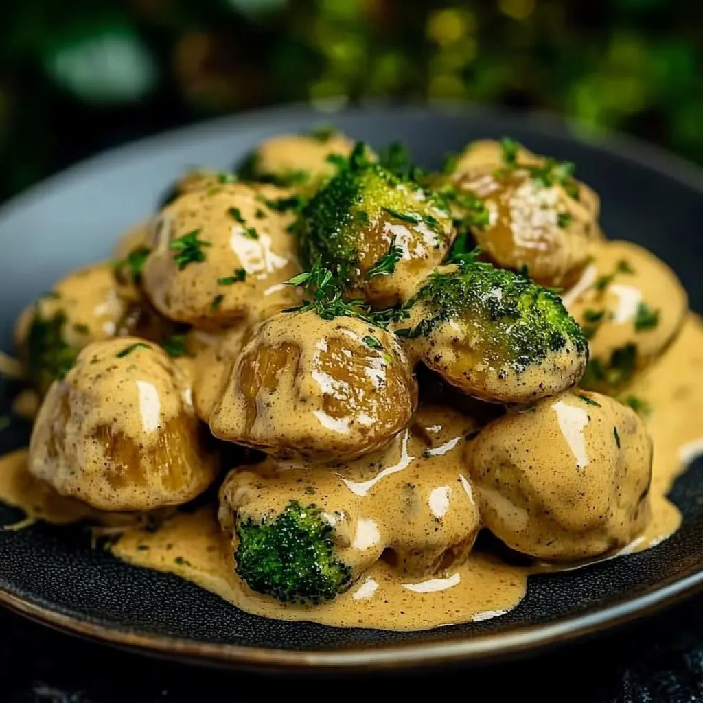 Rosenkohl in Frischkäse-Senfsauce