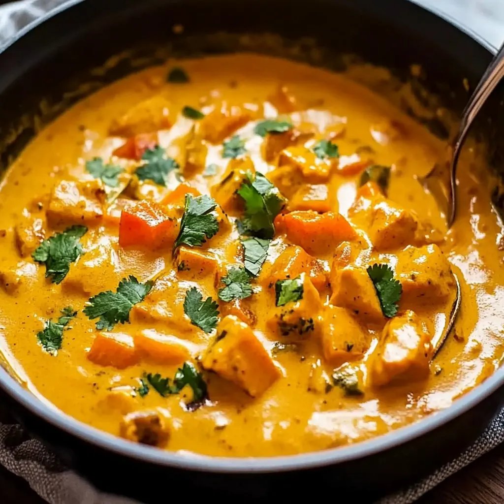 Kürbis-Curry mit Kokosmilch